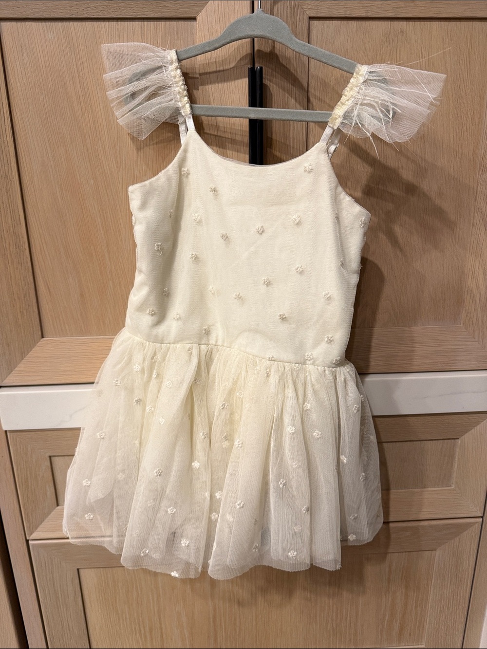 Noralee Poppy Onepiece Tutu Dress in Ivory